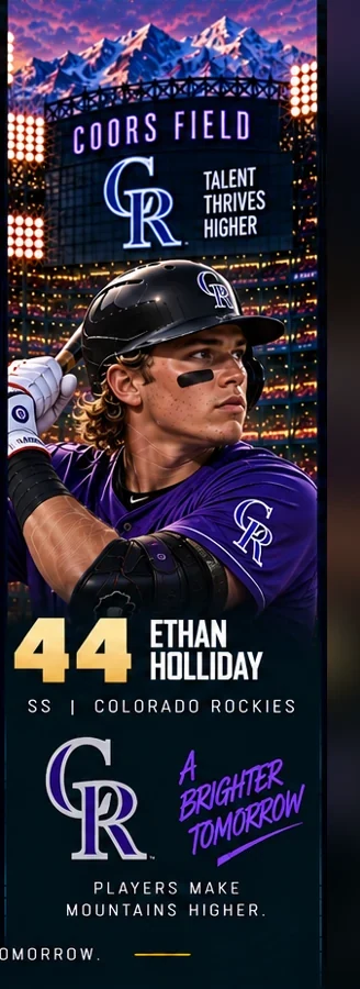 Ethan Holliday — generated prospect artwork