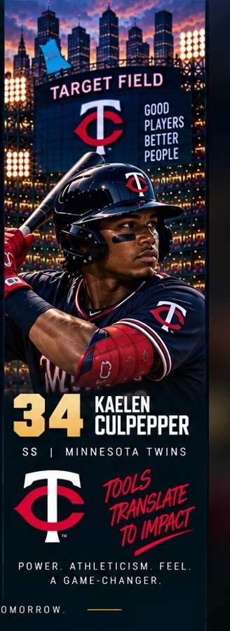 Kaelen Culpepper — generated prospect artwork